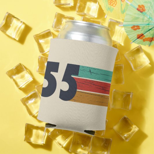 1955生まれ年ヴィンテージ70歳の誕生日ギフト 缶クーラー (インサイチュ 夏)