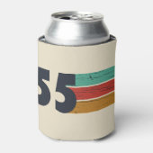 1955生まれ年ヴィンテージ70歳の誕生日ギフト 缶クーラー (缶正面)