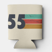 1955生まれ年ヴィンテージ70歳の誕生日ギフト 缶クーラー (裏面)