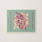 1955生まれ年70歳の誕生日パーティギフトのヴィンテージ ジグソーパズル (横)