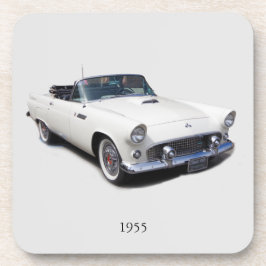 1955白コンバーチブルコースターセット コースター