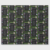 1955誕生日年トリビア ラッピングペーパー (フラット)