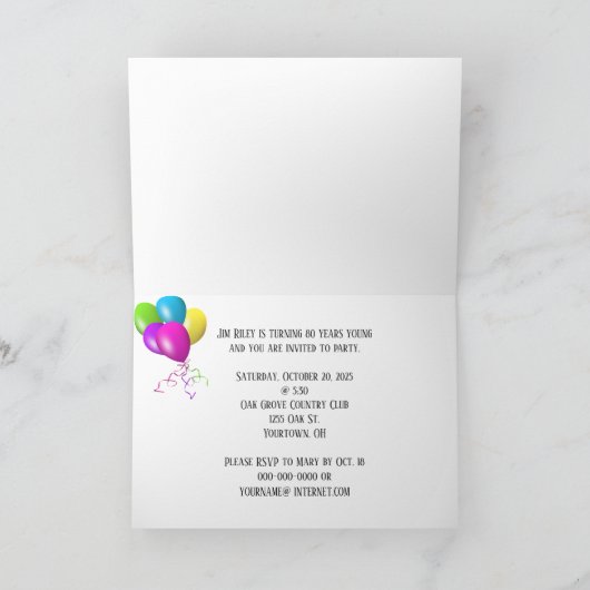 1955道路地図の車 カード (内部)