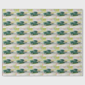 1955道路地図の車 ラッピングペーパー (フラット)