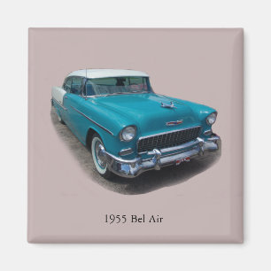 1955青/白ベル空気磁石 マグネット