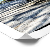 1955 Chevy POW-MIAレースカー ポスター (角)