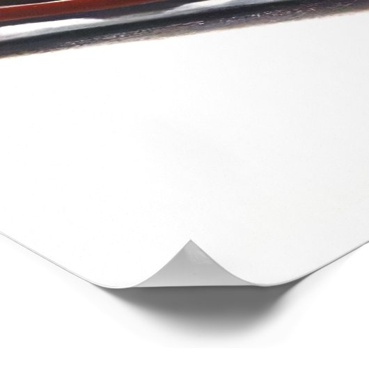 1955 Elkhart Lake road race ポスター (角)