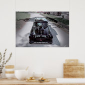 1955 POW-MIA忘れ Chevyではない ポスター (キッチン)