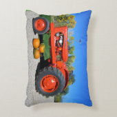 1955 WD45 Allis Chalmersのトラクターの秋 アクセントクッション (正面(垂直))