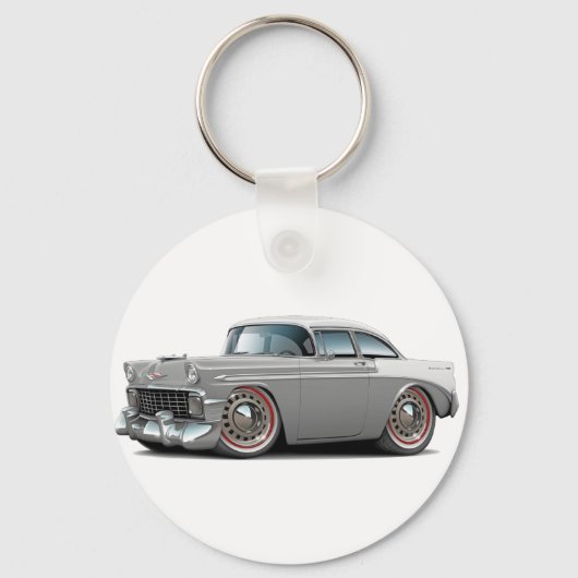 1956シブビーレアグレー – ホワイトカー キーホルダー (正面)