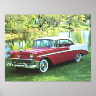 1956シボレーBel-Air ポスター
