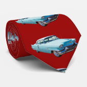 1956セダンデビルキャデラックラグジュアリーカー ネクタイ (ロール)