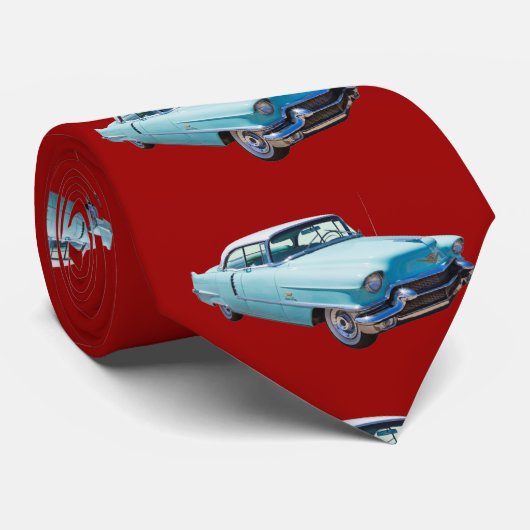 1956セダンデビルキャデラックラグジュアリーカー ネクタイ (ロール)