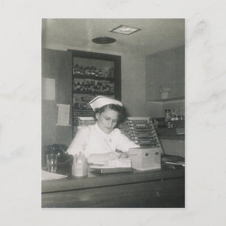 1956ナース#11 ポストカード