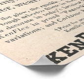 1956フローリングアドピーコック ポスター (角)