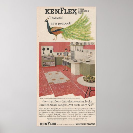 1956フローリングアドピーコック ポスター (正面)