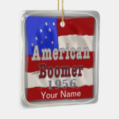 1956ベビーブーマー誕生日カスタムオーナメント セラミックオーナメント (右)