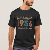1956ヴィンテージクラシックレトロ誕生日ギフト Tシャツ (正面)