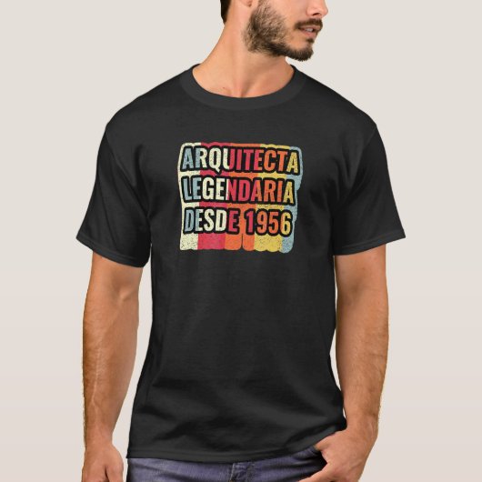 1956年からの伝説的女性建築家 Tシャツ (正面)