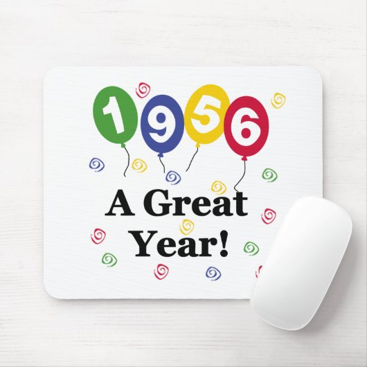 1956年すばらしい年の誕生日 マウスパッド (マウス)