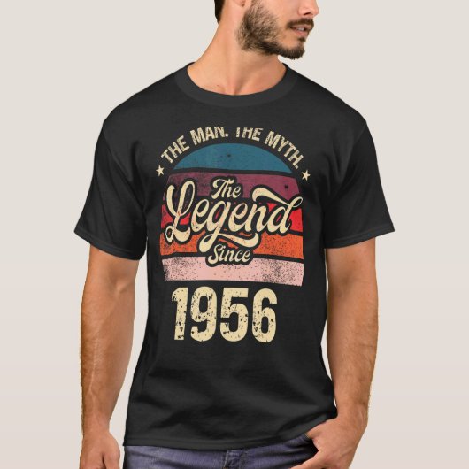 1956年に生まれた伝説の男を修復 Tシャツ (正面)