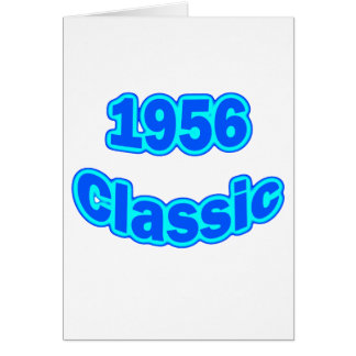 1956年のクラシックな青