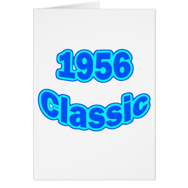 1956年のクラシックな青 (正面)
