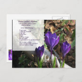 1956年のサラダドレッシングはがき ポストカード (正面/裏面)