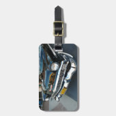 1956年のシクラシックェブベルエアの前改造面 ラゲッジタグ (正面縦)