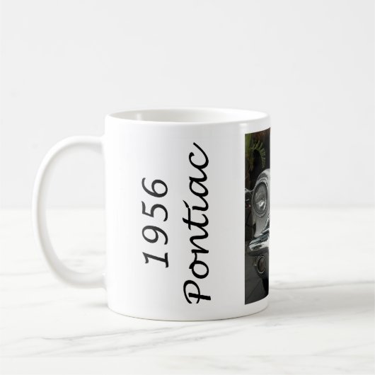 1956年のポンティアクのマグ コーヒーマグカップ (左)