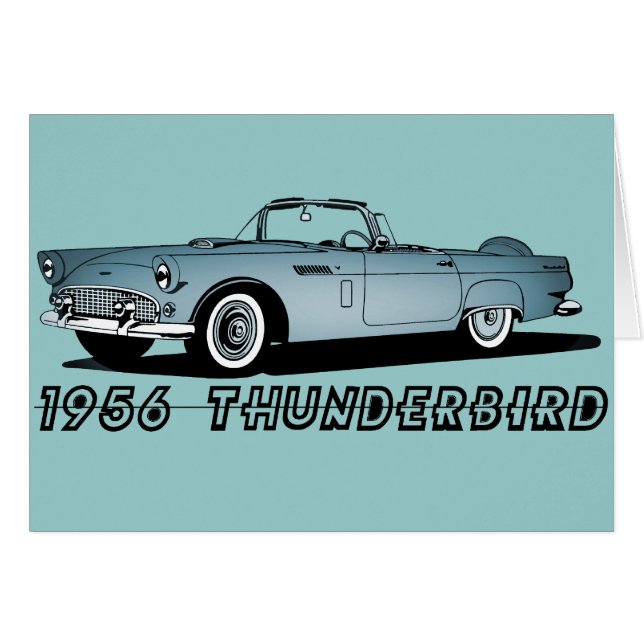 1956年の雷鳥 (正面横)