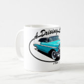 1956年のBEL AIRの青 コーヒーマグカップ (正面左)