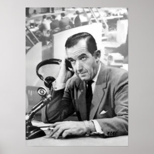 1956年エドワード・マーロウCBS ポスター