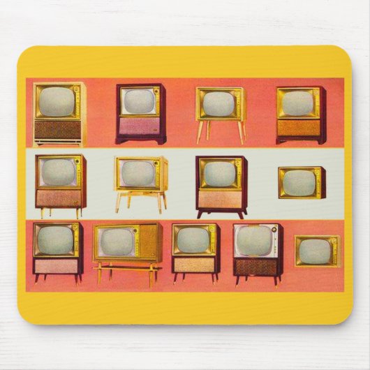 1956年テレビ マウスパッド (正面)
