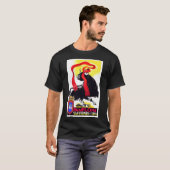 1956年パンプローナランニングスペインの球根ポスターCl Tシャツ (正面フル)