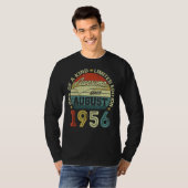 1956年以来66年素晴らし古い威厳がある誕生日 Tシャツ (正面フル)