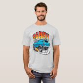 1956年式シボレー モンスター ホットロッド Tシャツ (正面フル)