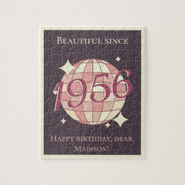 1956年生まれのビンテージ70歳の誕生日プレゼント ジグソーパズル