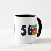 1956年生まれの70歳の誕生日プレゼント マグカップ (正面右)