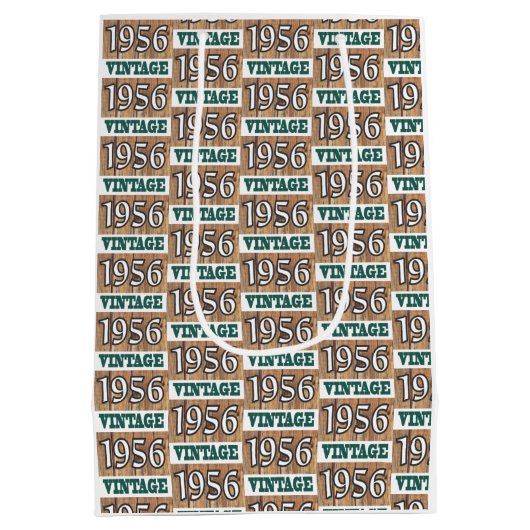 1956年生まれ中抱き枕 ミディアムペーパーバッグ (裏面)