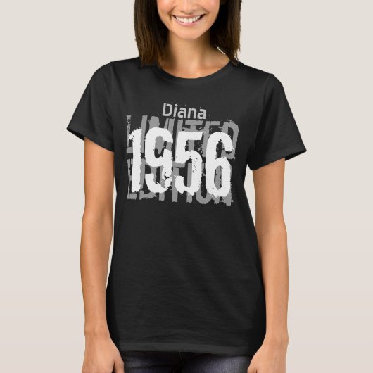 1956年第60回誕生日ギフトまたは年限なし Tシャツ (正面)