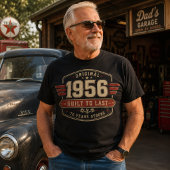 1956年製 ビンテージ 70歳の誕生日をお祝い メカニック Tシャツ