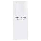 1956年製 ワインギフトバッグ (正面)