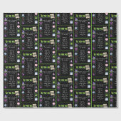 1956年誕生年トリビア ラッピングペーパー (フラット)