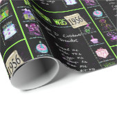 1956年誕生年トリビア ラッピングペーパー (ロールコーナー)