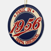 1956年誕生日年 セラミックオーナメント (左)