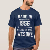 1956年64年ギフト男素晴らし女で作られる Tシャツ (正面)