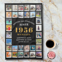 1956年 70歳の誕生日 家族の思い出フォトコラージュ