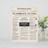 1956生まれ年のおもしろい新聞 (スタンド正面)