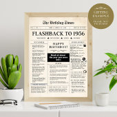 1956生まれ年のおもしろい新聞